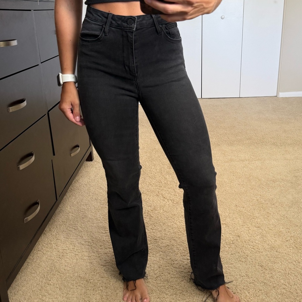 Just Black Women's Straight Leg Jeans - Black